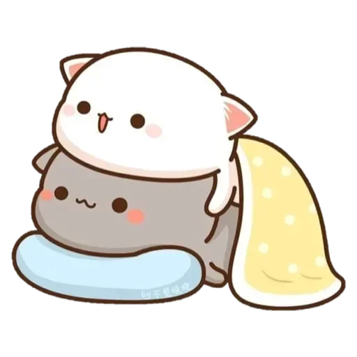 😌 Стикер «Peach Goma Cats» для Telegram
