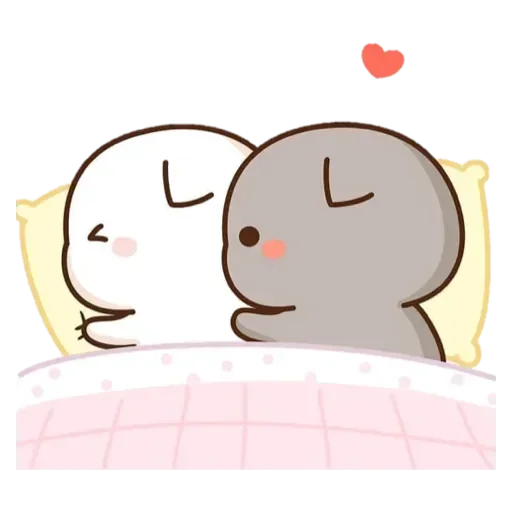 🛌 Стикер «Peach Goma Cats» для Telegram
