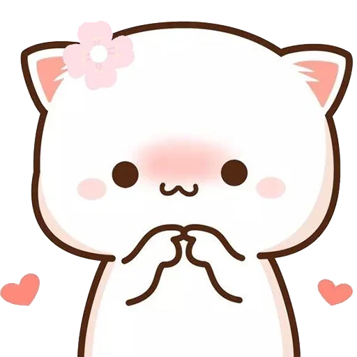 🌸 Стикер «Peach Goma Cats» для Telegram