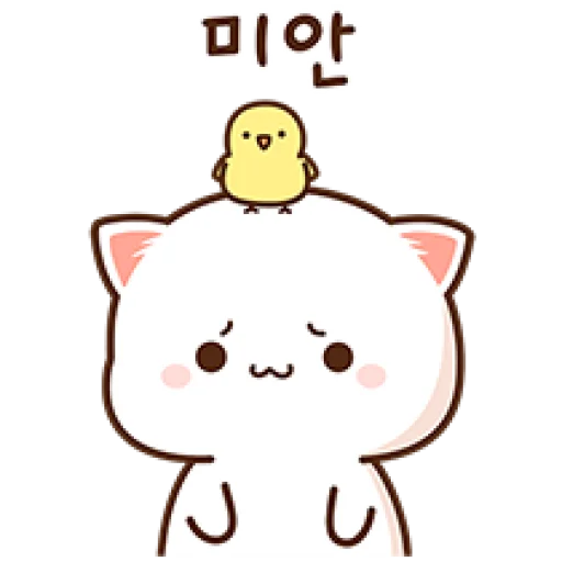😞 Стикер «Peach Goma Cats» для Telegram