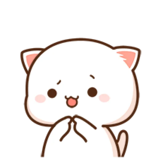 😳 Стикер «Peach Goma Cats» для Telegram