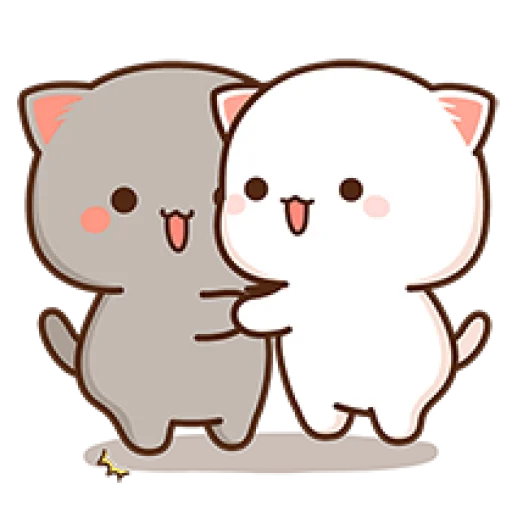 😁 Стикер «Peach Goma Cats» для Telegram