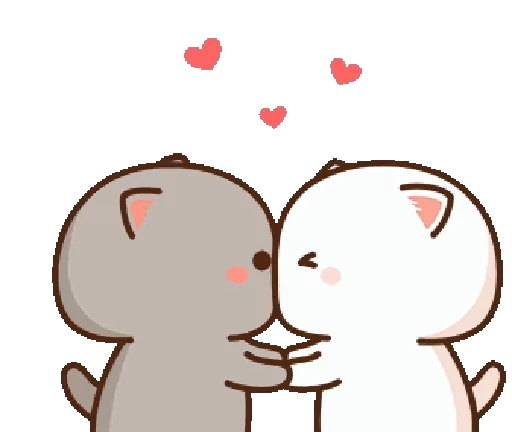 😘 Стикер «Peach & Goma» для Telegram
