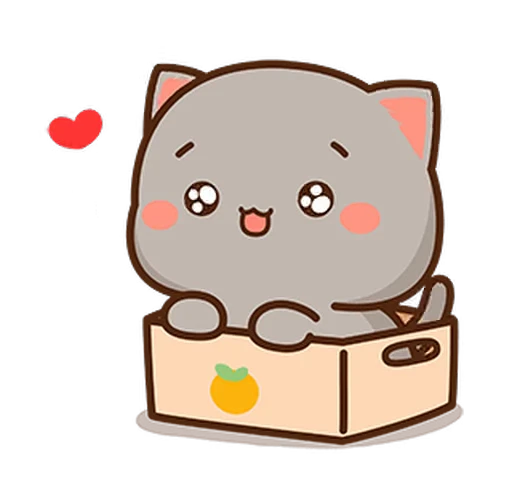 🥺 Стикер «Peach & Goma» для Telegram
