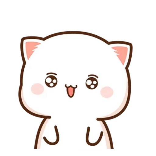 😉 Стикер «Peach & Goma» для Telegram