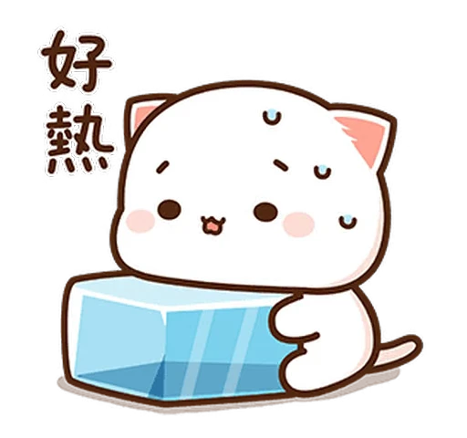 🧊 Стикер «Peach & Goma» для Telegram