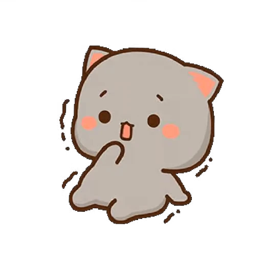 😟 Стикер «Peach & Goma» для Telegram