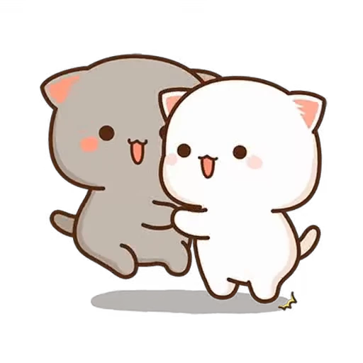 🥳 Стикер «Peach & Goma» для Telegram