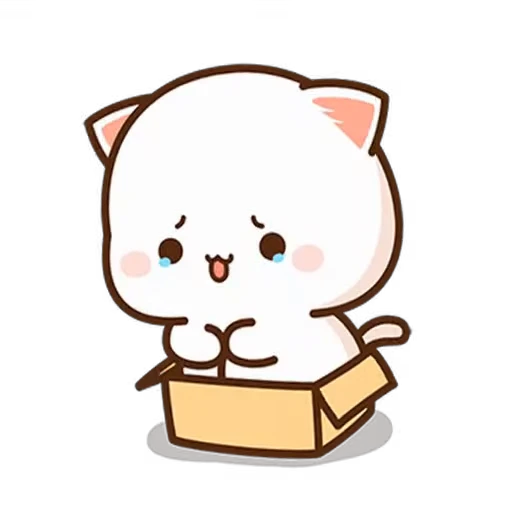 😭 Стикер «Peach & Goma» для Telegram