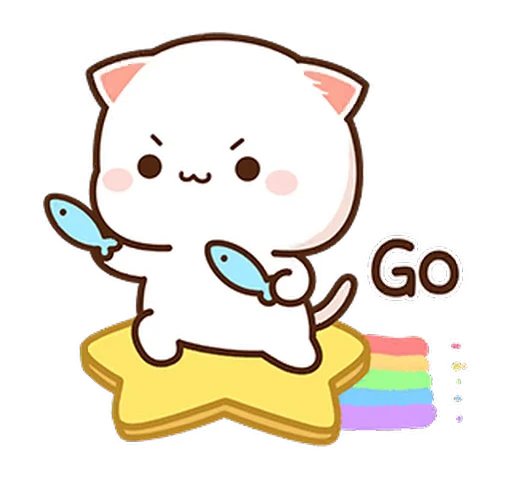 ⭐️ Стикер «Peach & Goma» для Telegram