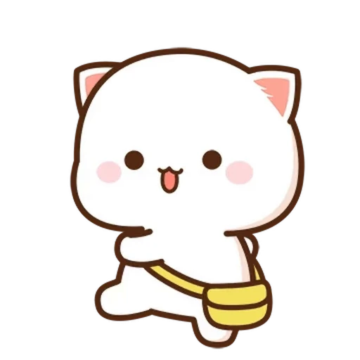 😊 Стикер «Peach & Goma» для Telegram