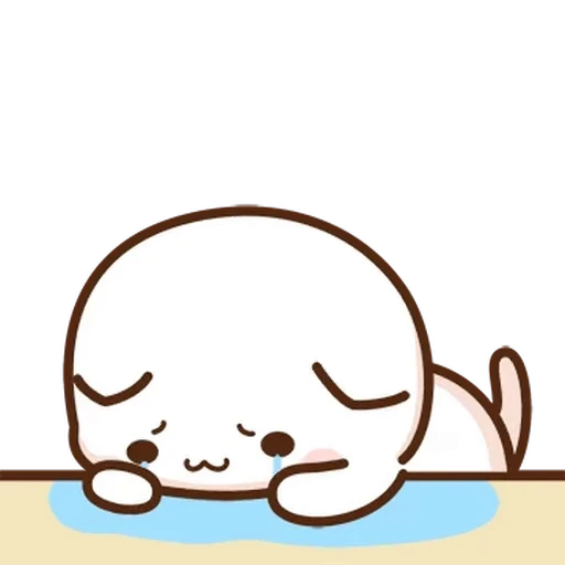 😭 Стикер «Peach & Goma» для Telegram