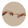🤝 Эмодзи «Буквы в темно-жёлтом градиенте» для Telegram