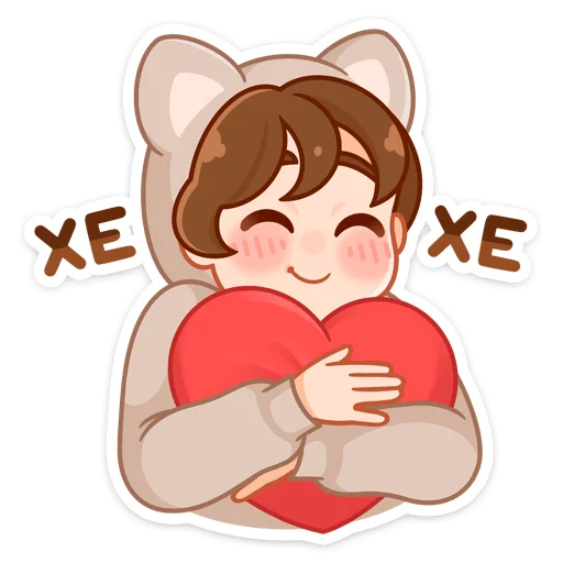 😏 Стикер «Пичи и Шоко» для Telegram