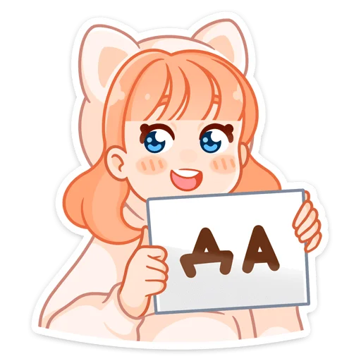 😌 Стикер «Пичи и Шоко» для Telegram