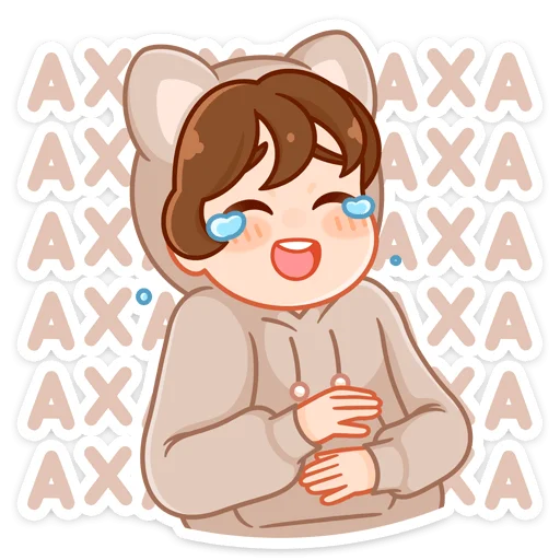 🤣 Стикер «Пичи и Шоко» для Telegram