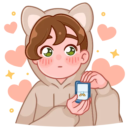 💍 Эмодзи «Пичи и Шоко» для Telegram