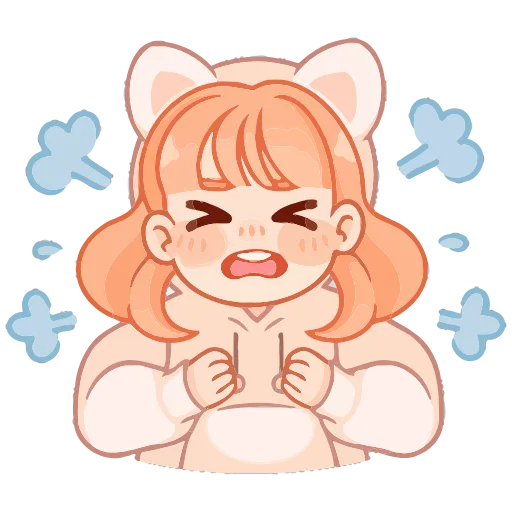 😡 Эмодзи «Пичи и Шоко» для Telegram