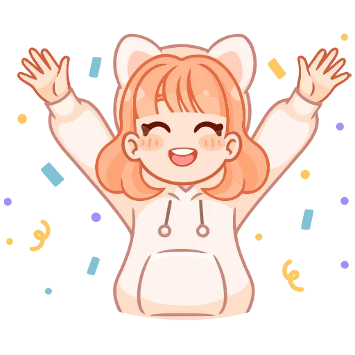 🥳 Эмодзи «Пичи и Шоко» для Telegram