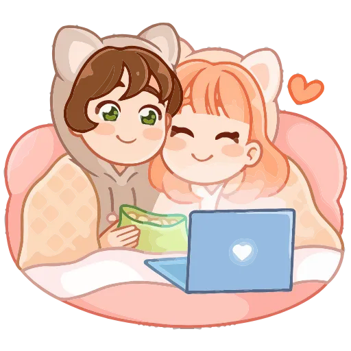 ☺️ Эмодзи «Пичи и Шоко» для Telegram