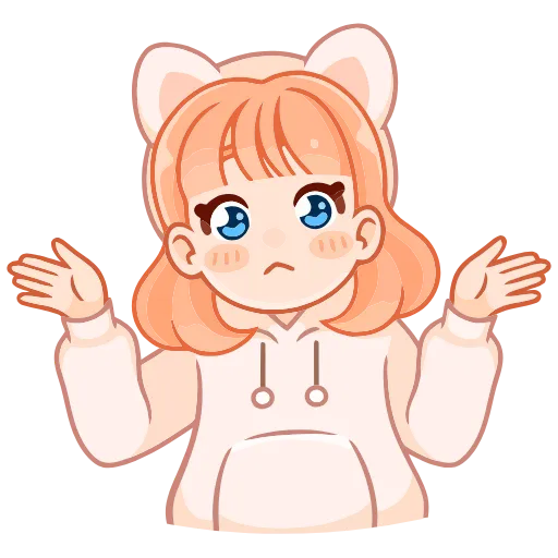 🤷‍♀️ Эмодзи «Пичи и Шоко» для Telegram