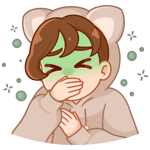 🤢 Эмодзи «Пичи и Шоко» для Telegram