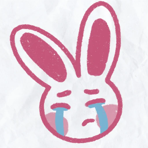 😭 Стикер «peachy bunny» для Telegram