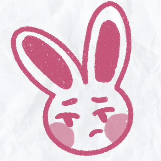 😔 Стикер «peachy bunny» для Telegram