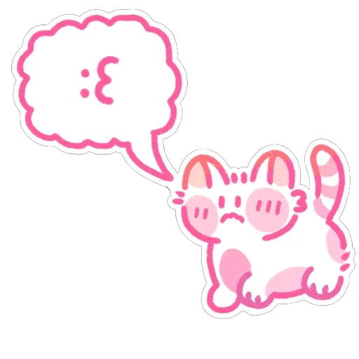 🥲 Стикер «пичи котятки» для Telegram