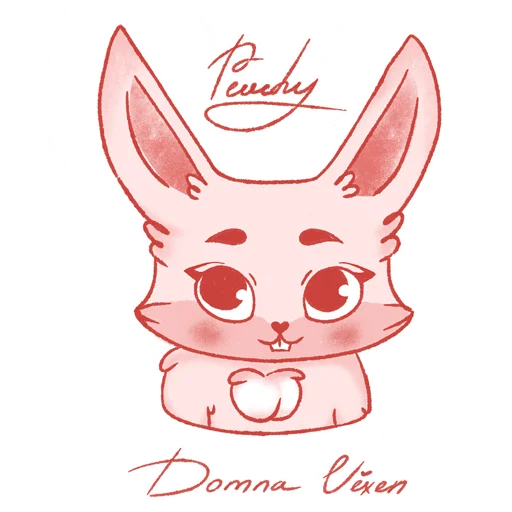 🦊 Стикер «Peachy» для Telegram
