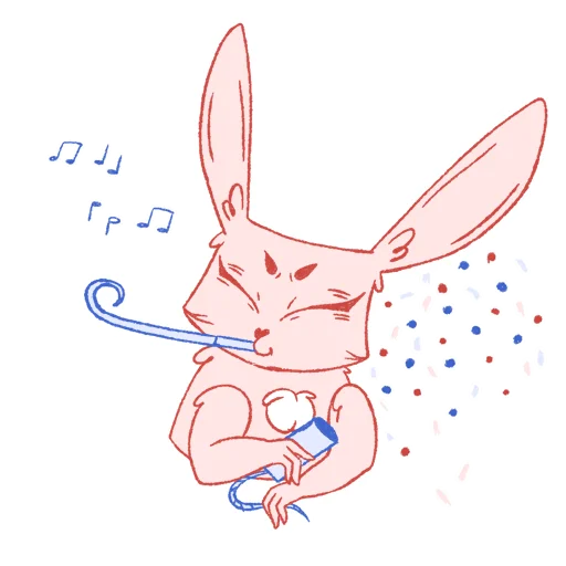 🥳 Стикер «Peachy» для Telegram