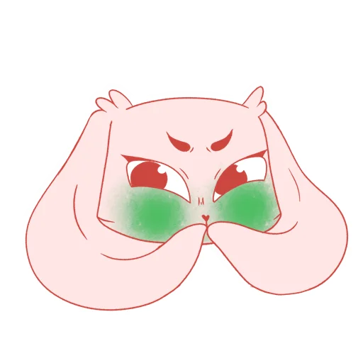 🤢 Стикер «Peachy» для Telegram