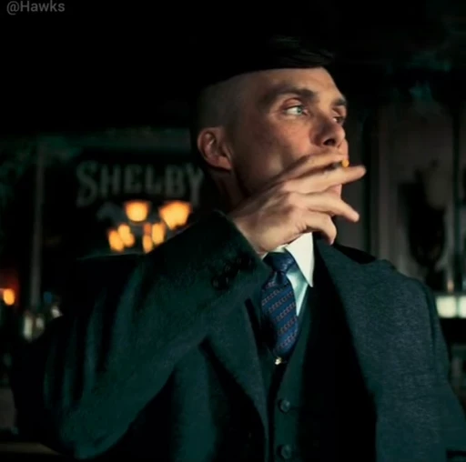 🚬 Стикер «Острые козырьки» для Telegram
