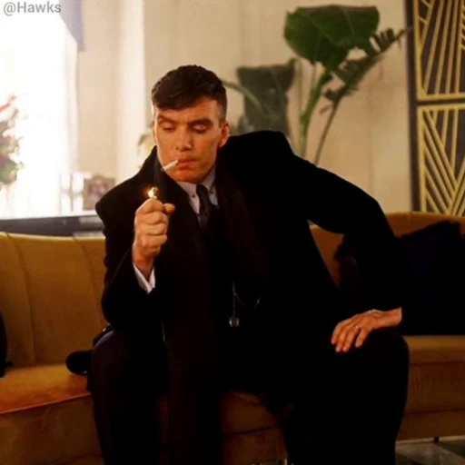 🚬 Стикер «Острые козырьки» для Telegram