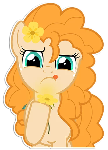 🌼 Стикер «Pear Butter» для Telegram