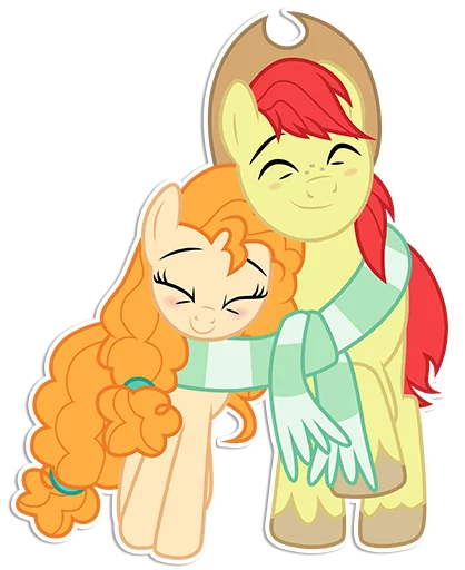 💑 Стикер «Pear Butter» для Telegram