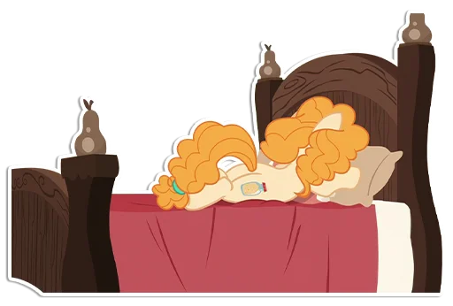 🛌 Стикер «Pear Butter» для Telegram
