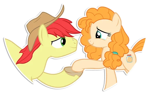 😁 Стикер «Pear Butter» для Telegram