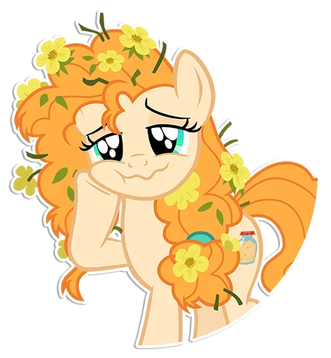 😏 Стикер «Pear Butter» для Telegram