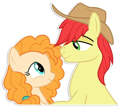 😘 Стикер «Pear Butter» для Telegram