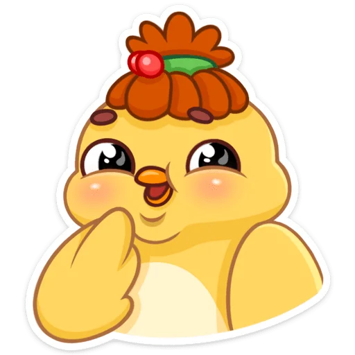 ☺️ Стикер «Пёрл» для Telegram