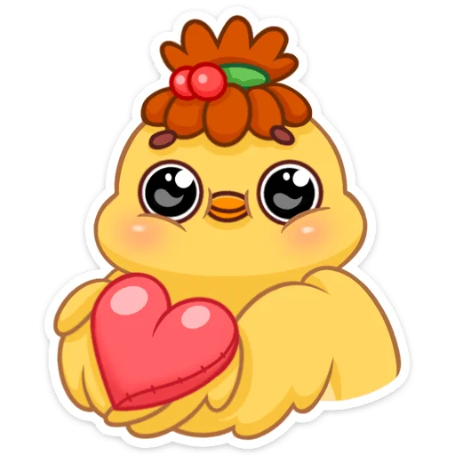 ❤️ Стикер «Пёрл» для Telegram