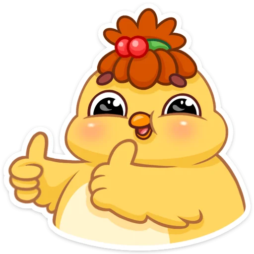 👍 Стикер «Пёрл» для Telegram