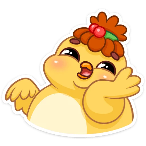 ☺️ Стикер «Пёрл» для Telegram