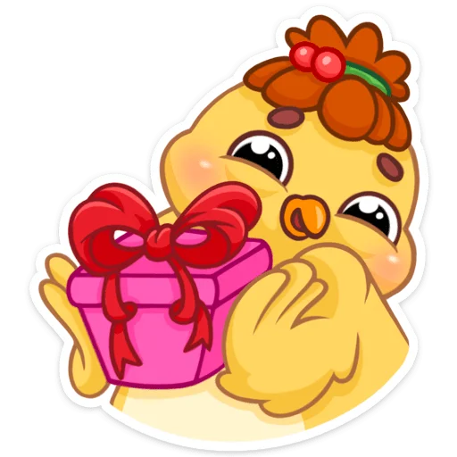 🎁 Стикер «Пёрл» для Telegram