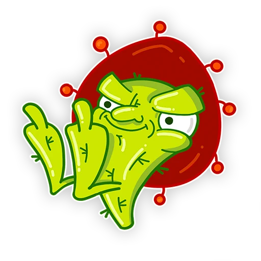 🖕 Стикер «Педро» для Telegram