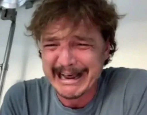 😭 Стикер «Pedro Paskal» для Telegram