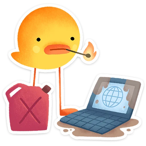 🌟 Стикер «Цыпчик» для Telegram