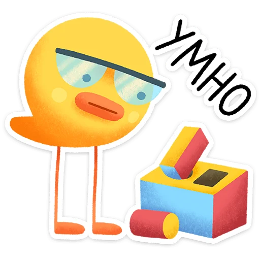🌟 Стикер «Цыпчик» для Telegram