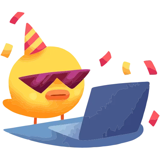 🥳 Эмодзи «Цыпчик» для Telegram